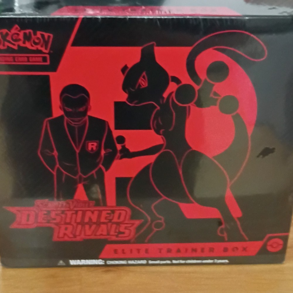 destined rivals sealed Pokemon etb with case