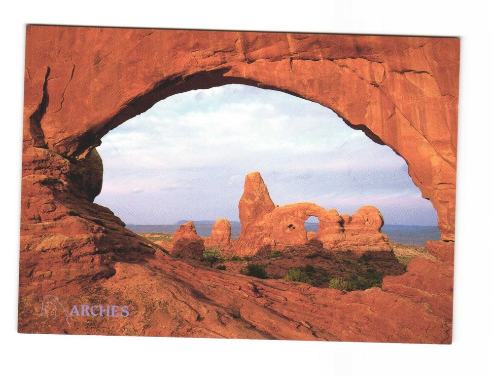 Arches National Park Turret Arch Postcard Unposted Utah