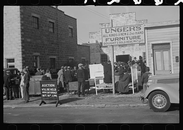 Hagerstown Maryland 1937 Furniture Auction Unger�s Second Hand Furniture