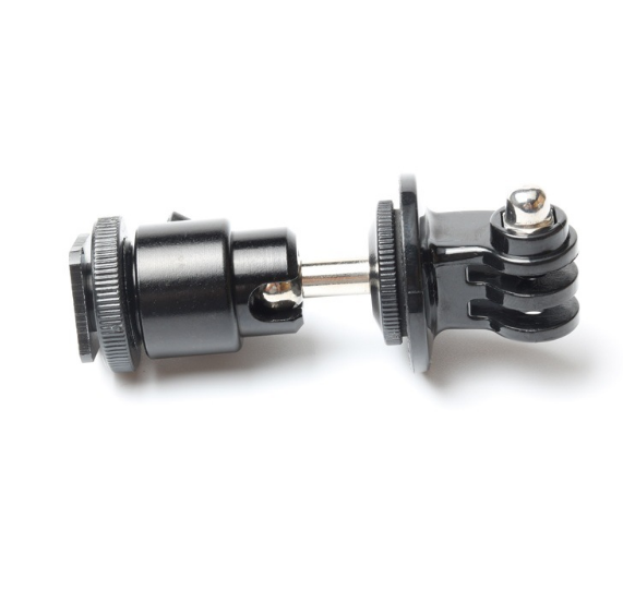 1/4 metal hot shoe small PTZ SLR camera holder stabilizer rotates 360 degrees