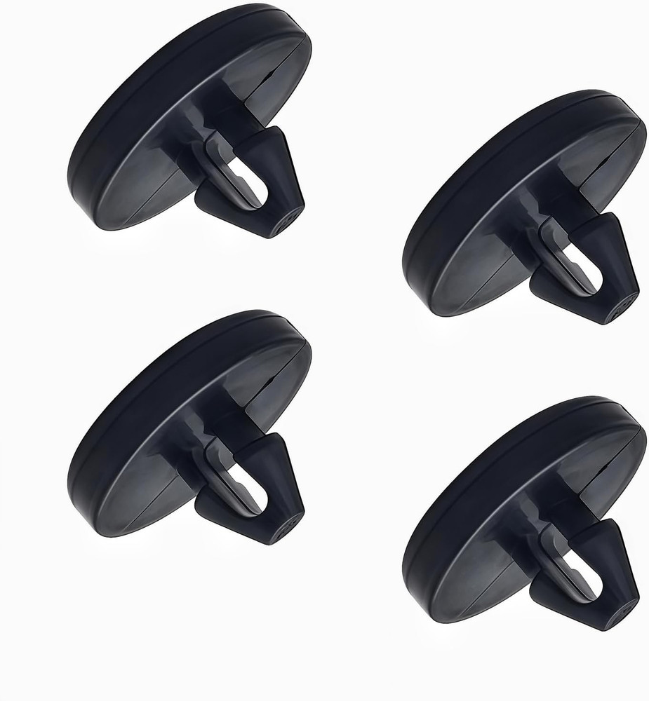 4 PCS Brake Pedal Pad & Light Switch Stopper for Most Cars & Trucks