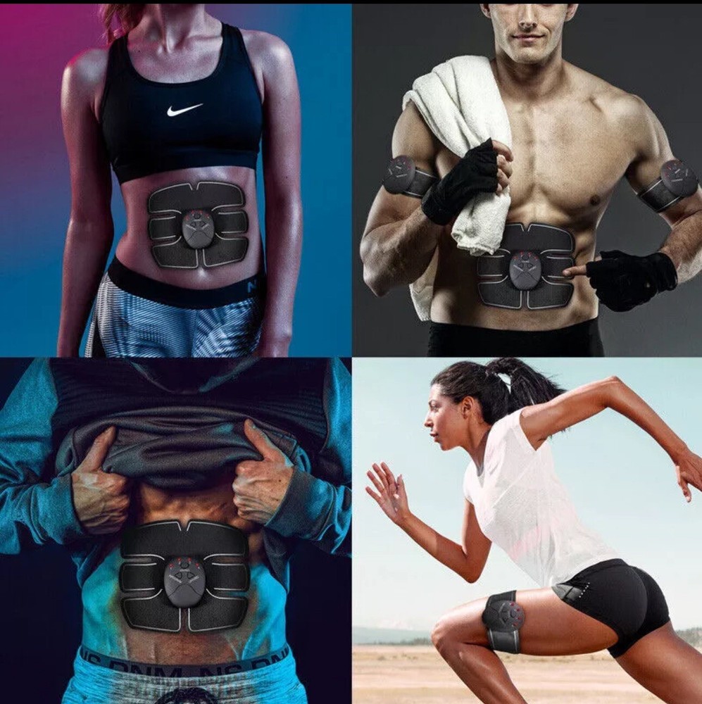 ABS Arms Leg Electric Muscle Strengthening & Fat Burning Stimulater New-image