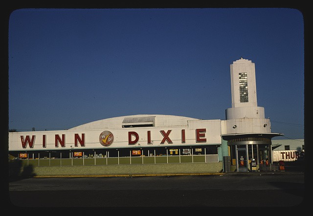 Photo:Jacksonville Florida 1979 Winn Dixie Super Market store