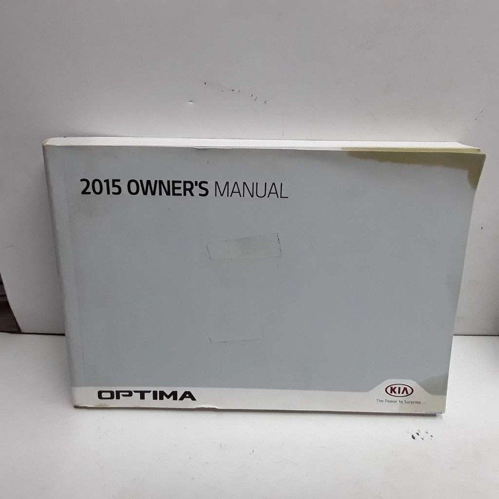 2015 Kia Optima Owners Manual Handbook Set with Case OEM Z0A1114