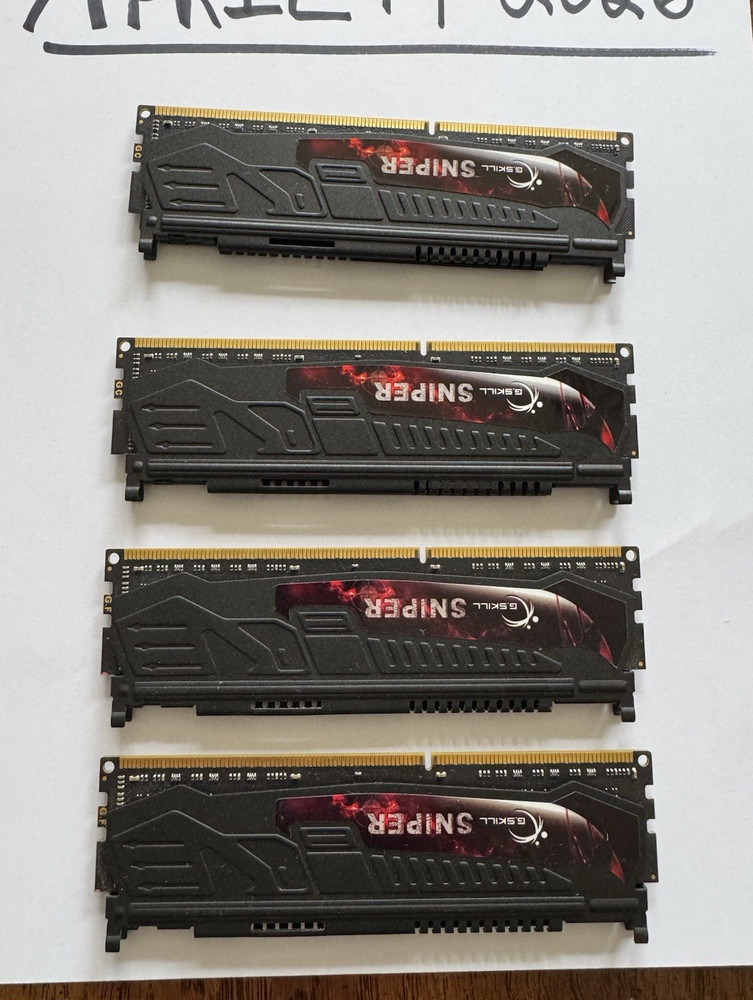 G.SKILL Sniper 16GB 2x (2x4GB) DDR3-2133 CL9 RAM