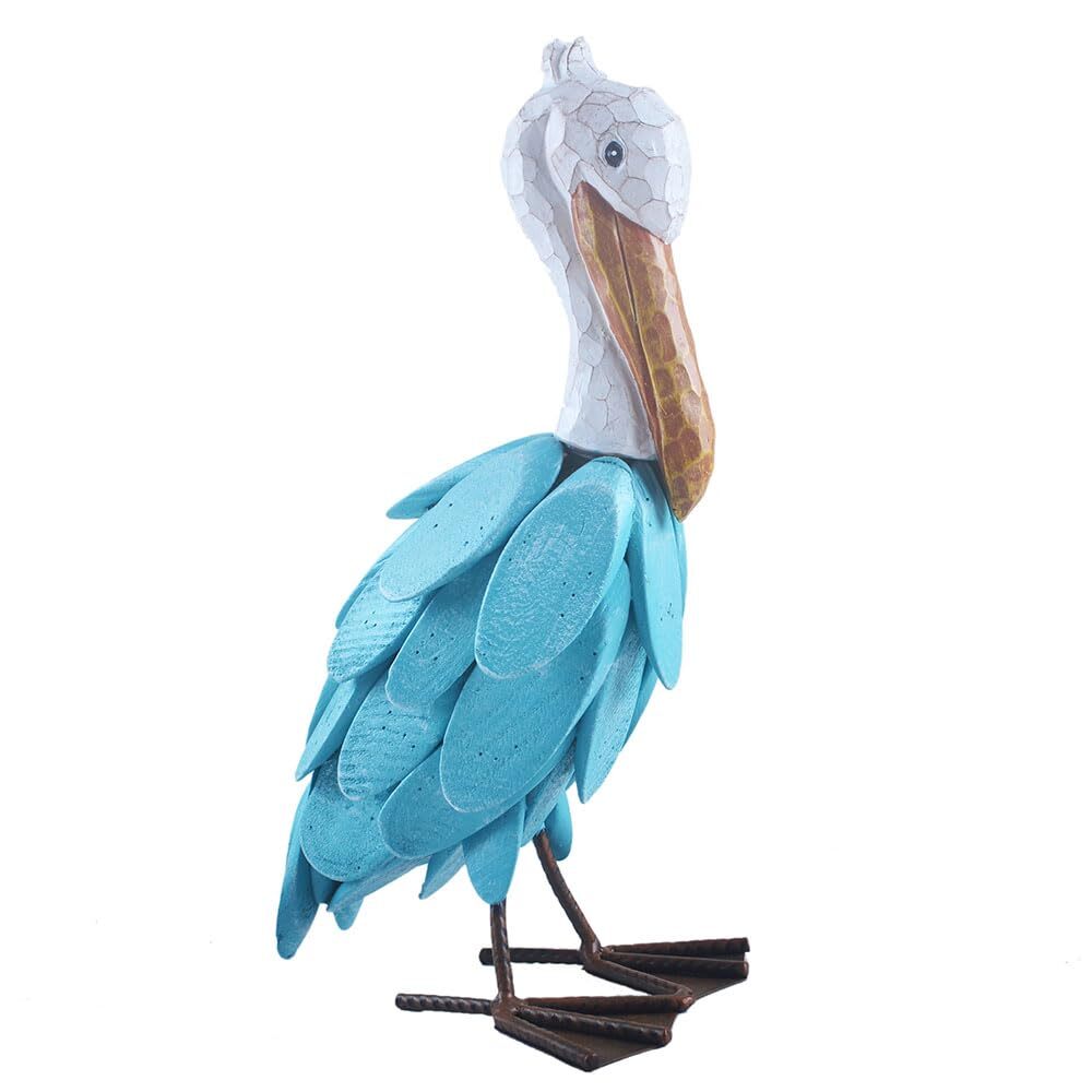 Pelican Statues Outdoor Decor, 11.5