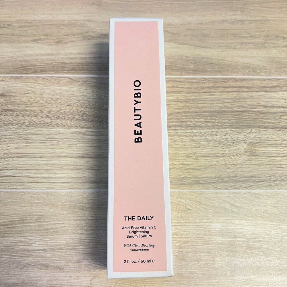 Beauty Bio The Daily Acid Free Vitamin C Brightening Serum 2 fl oz  NEW IN BOX-image