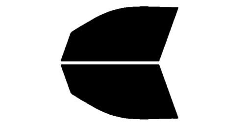DIY PreCut 3M Ceramic Window Tint Kit for BMW XM 2023-2026 Front Windows