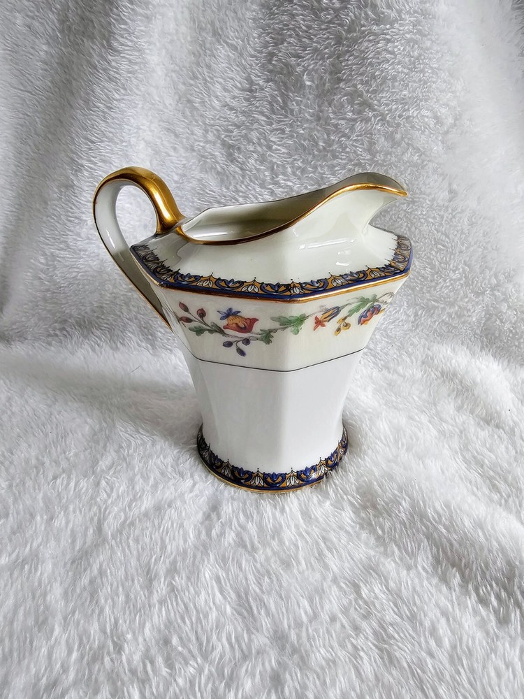 Theodore Haviland Limoge CHATEAUDUN Porcelain Coffee Tea CREAMER  Pitcher