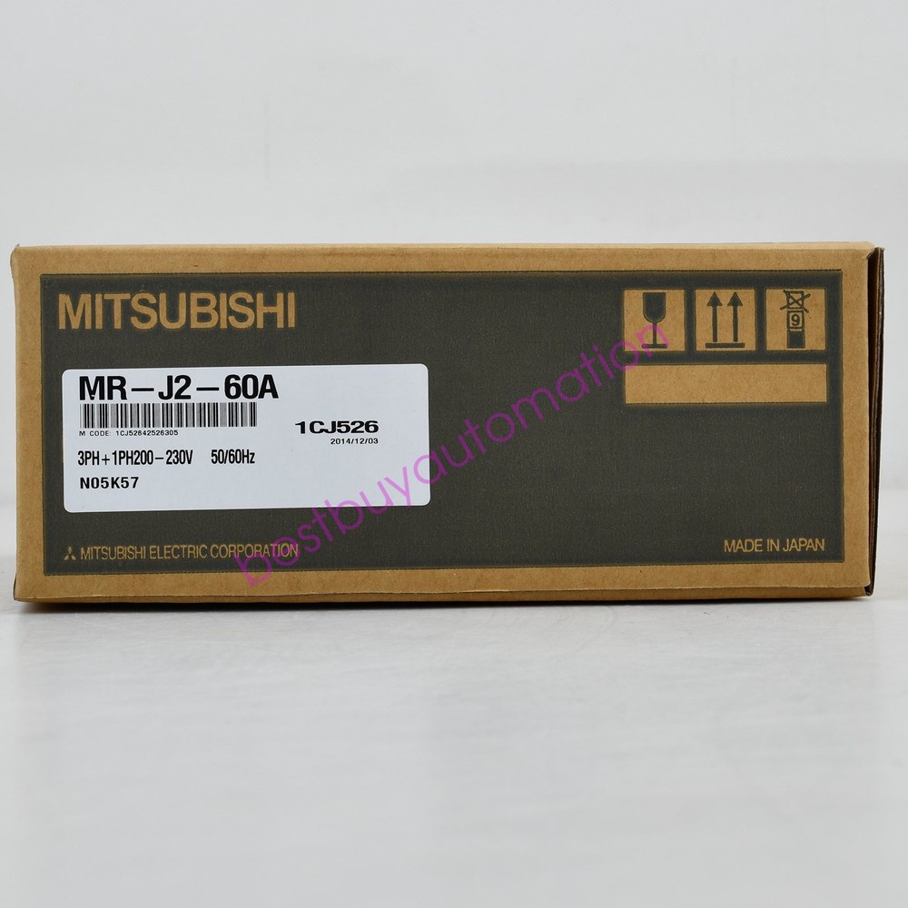 1PC New Mitsubishi MR-J2-60A Servo Drive MRJ260A Expedited Shipping