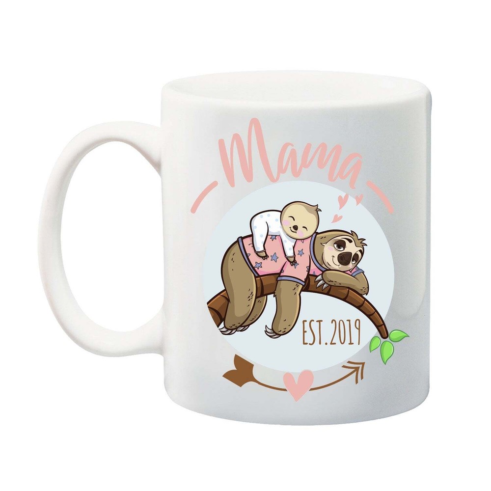 Mama Coffee Mug Mommy Coffee Cup Sloth Gift For Mothers Day Tea Cup Momma Gift