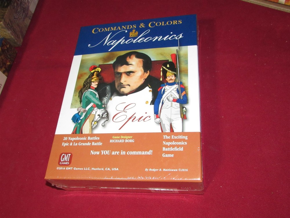GMT: Commands & Colors: Napoleonics: Epic Expansion: Sealed