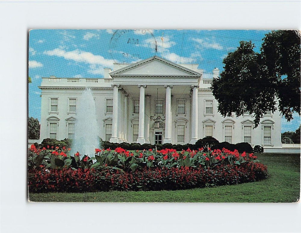 Postcard The White House Washington DC