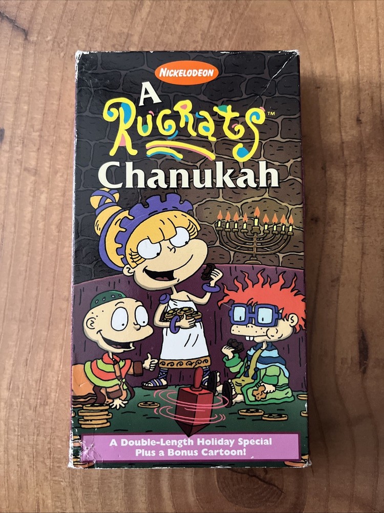 Rugrats Nickelodeon Chanukah VHS 1997 Video Tape Nick Jr Holiday Special Cartoon