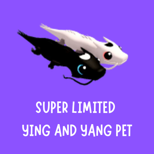 Club Roblox -LIMITED YING & YANG PET - QUICK DELIVERY!