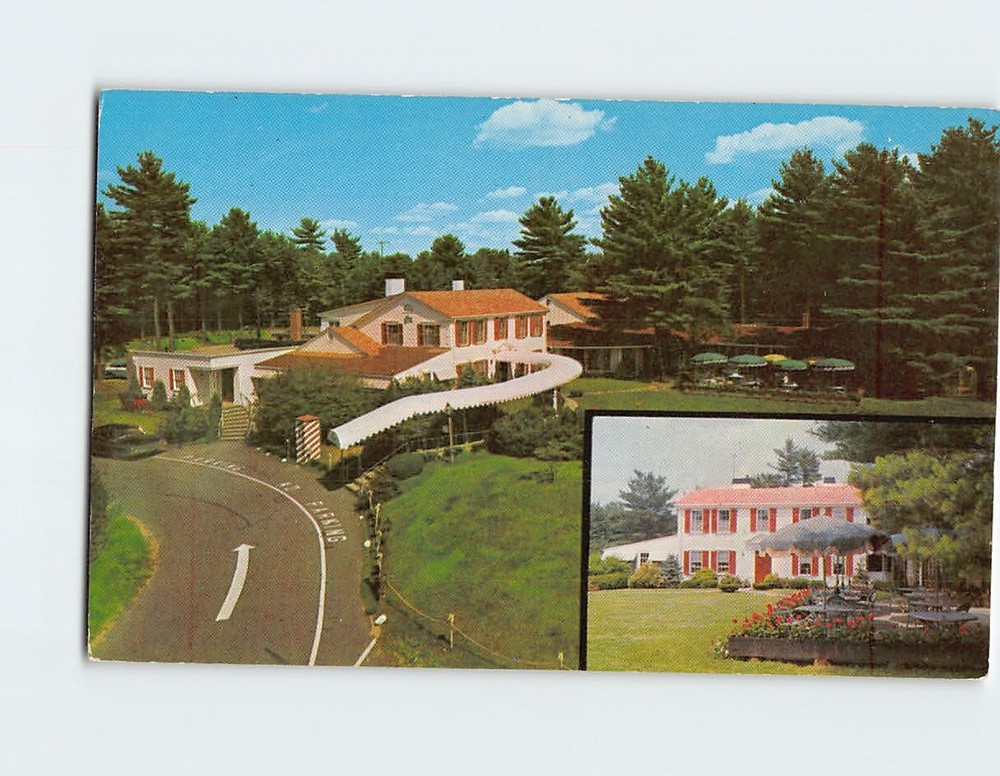 Postcard The Lord Fox Foxboro Massachusetts USA
