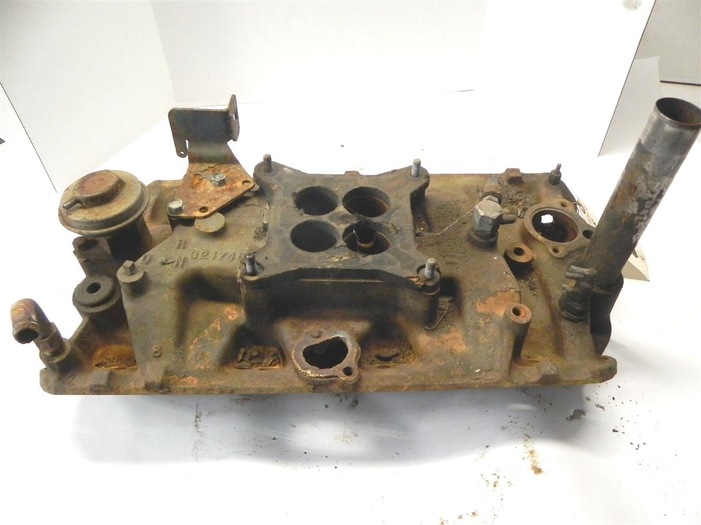 1970s AMC Jeep AMX Javelin V8 360 401 4BBL Intake Manifold 3217486 Rare OEM Casting