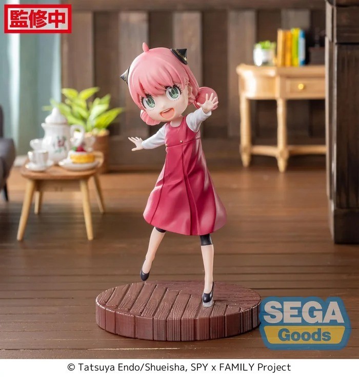 SEGA Spy x Family Anya Forger Luminasta Season 1 Cours 2 ED Coordination Figure