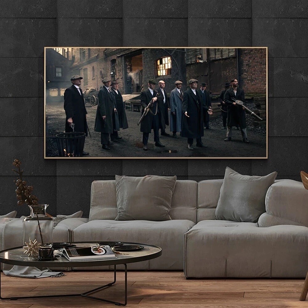 peaky blinders Tommy Shelby canvas poster Wall Art Modern Wall Decor Design