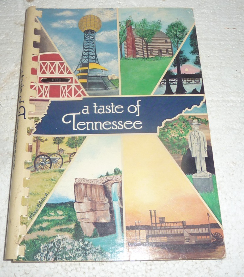 1984 A Taste Of Tennessee Vintage Spiral Bound Cookbook Home Economists Recipes