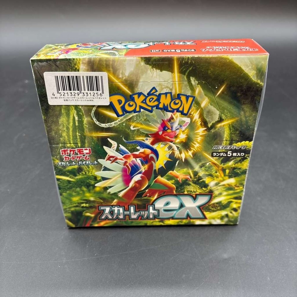 Pokemon TCG Japanese SV1S Scarlet ex Booster Box SEALED/NEWPROBSTEIN is actively accepting consignments !!