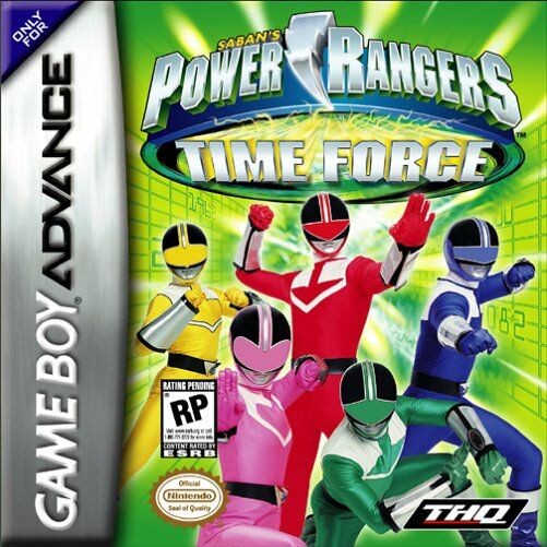 Power Rangers Time Force For GBA Gameboy Advance Game Only 3E