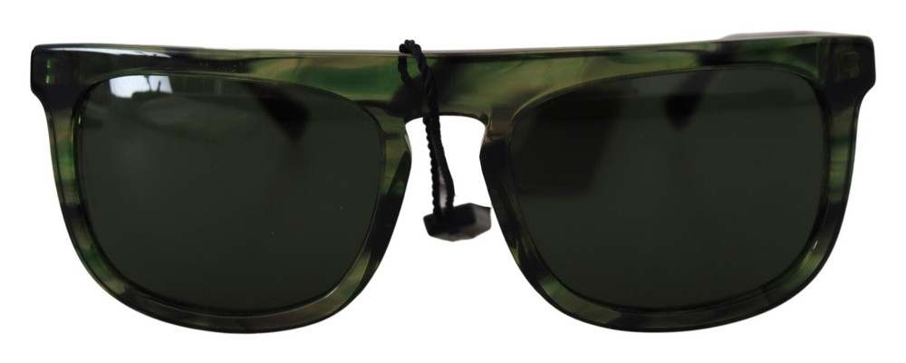 DOLCE & GABBANA Sunglasses DG4288 Green Acetate Full Rim Frame Women RRP 300usd