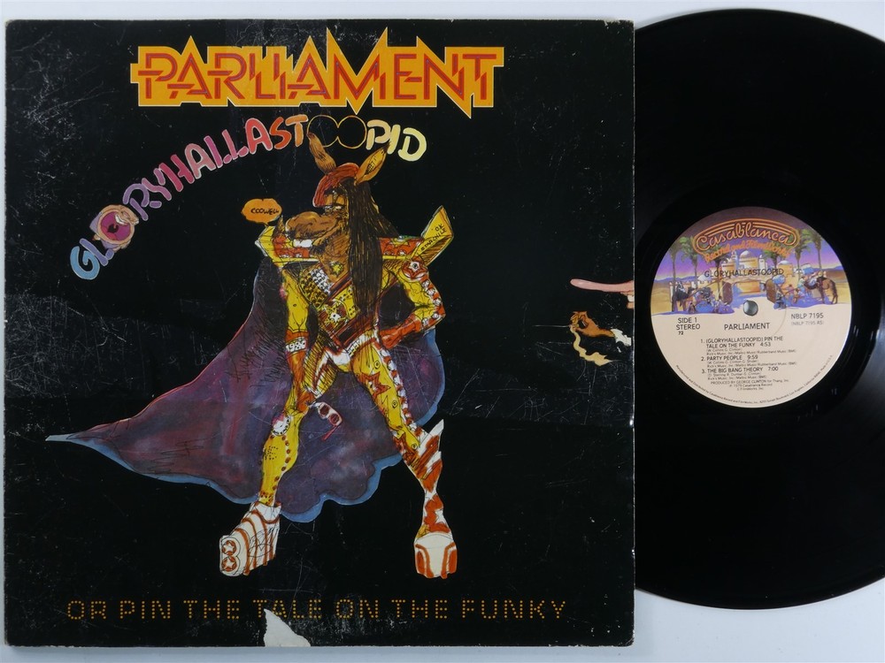 PARLIAMENT Gloryhallastoopid CASABLANCA LP unipak i