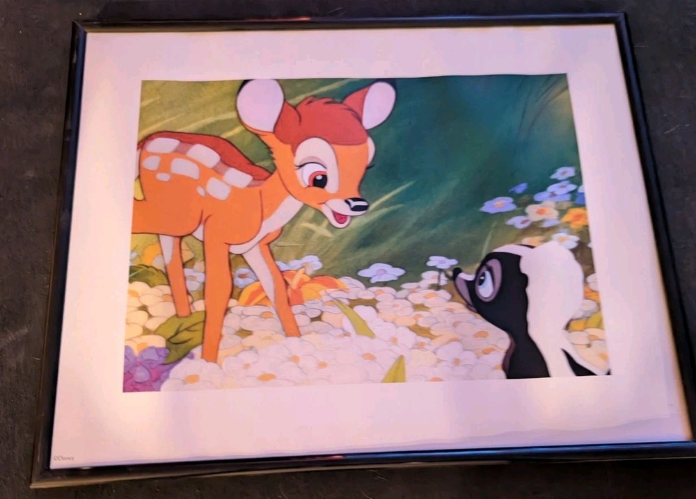 Disney Bambi Collectible Lithographs  (11