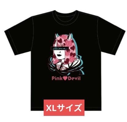 STARDOM Rina Rinnan Pink Devil T-Shirt XL Women's Pro Wrestling New