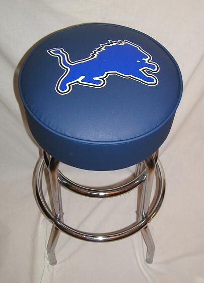 Detroit Lions Bar Stool Rare Collectors Item Discontinued NFL Fan Memorabilia