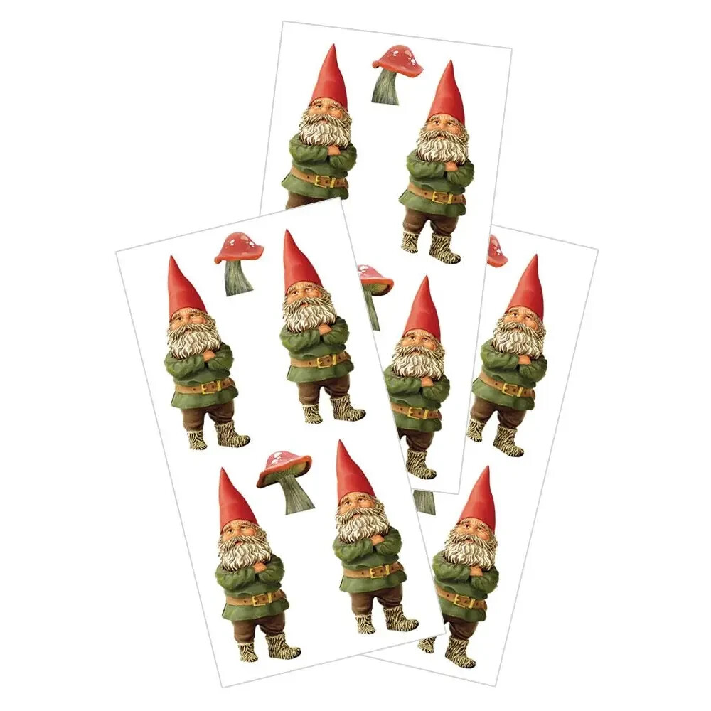 Paper House Gnomes Stickers Scrapbooking Journals Planners