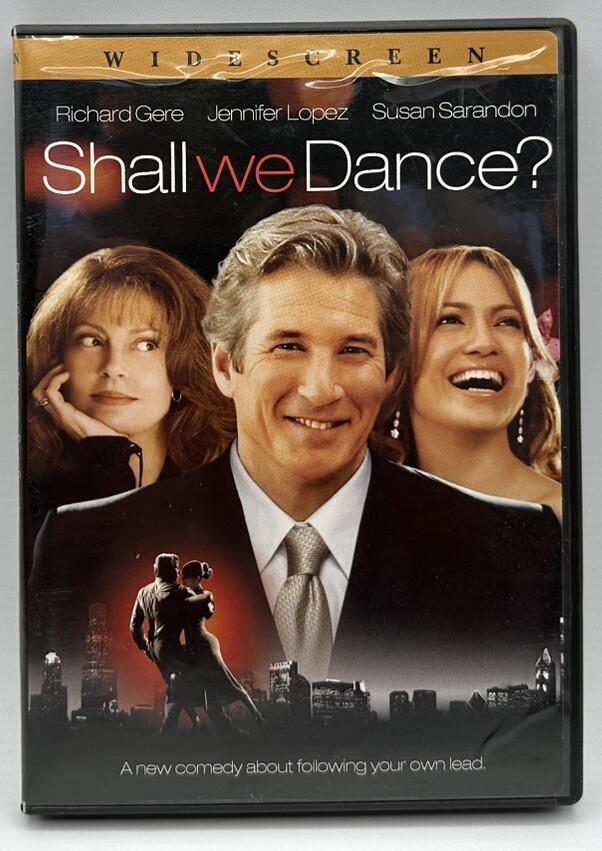 Shall We Dance? DVD Widescreen Richard Gere Jennifer Lopez Susan Sarandon 2004