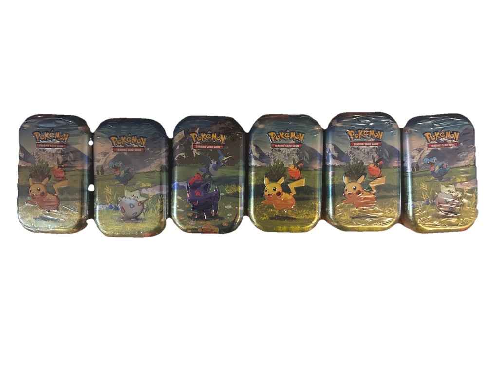 Pokémon TCG Mega Evolution—Ascended Heroes Mini Tin Pikachu Tepig 2 Packs