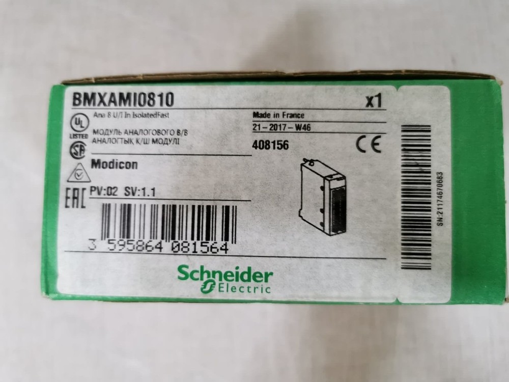 New & Genuine BMXAMI0810 PLC Module DHL Expedited Shipping #F22