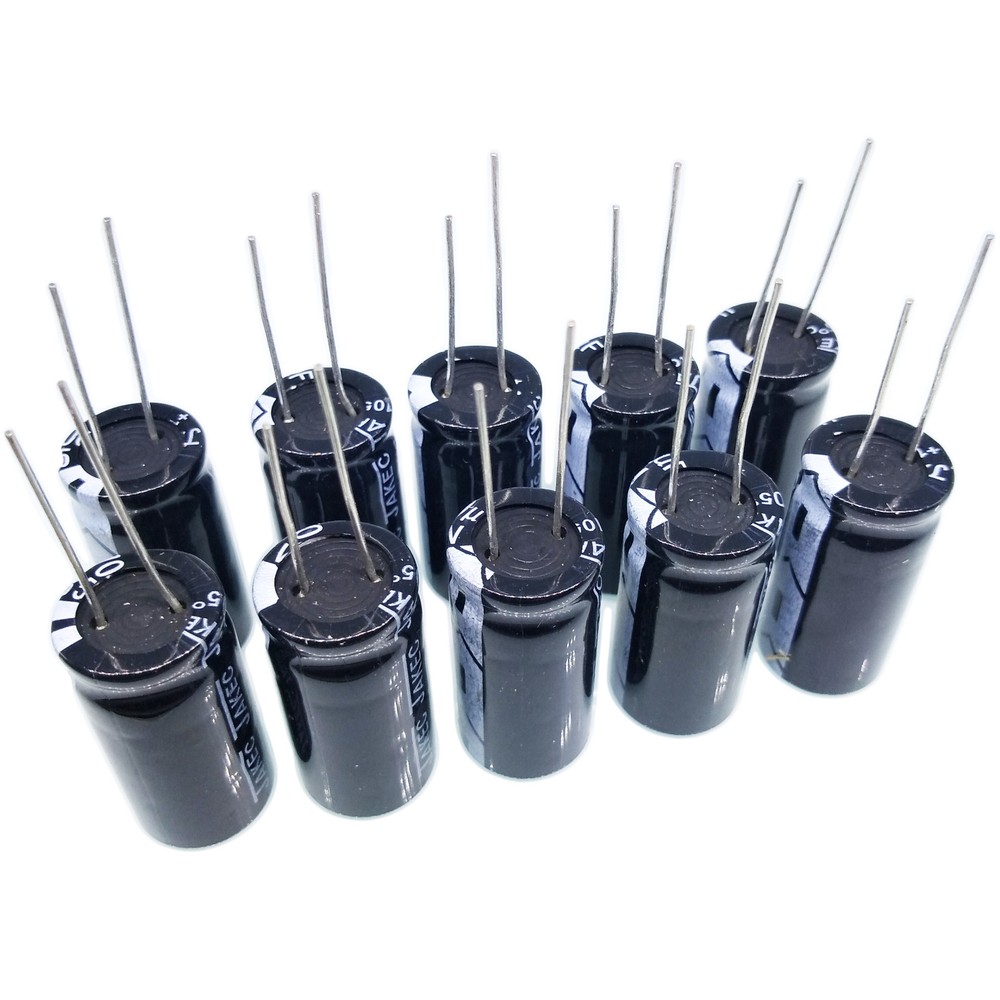 10pcs Electrolytic Capacitors 4700uF 4700mfd 35V +105℃ Radial 16 x 32mm