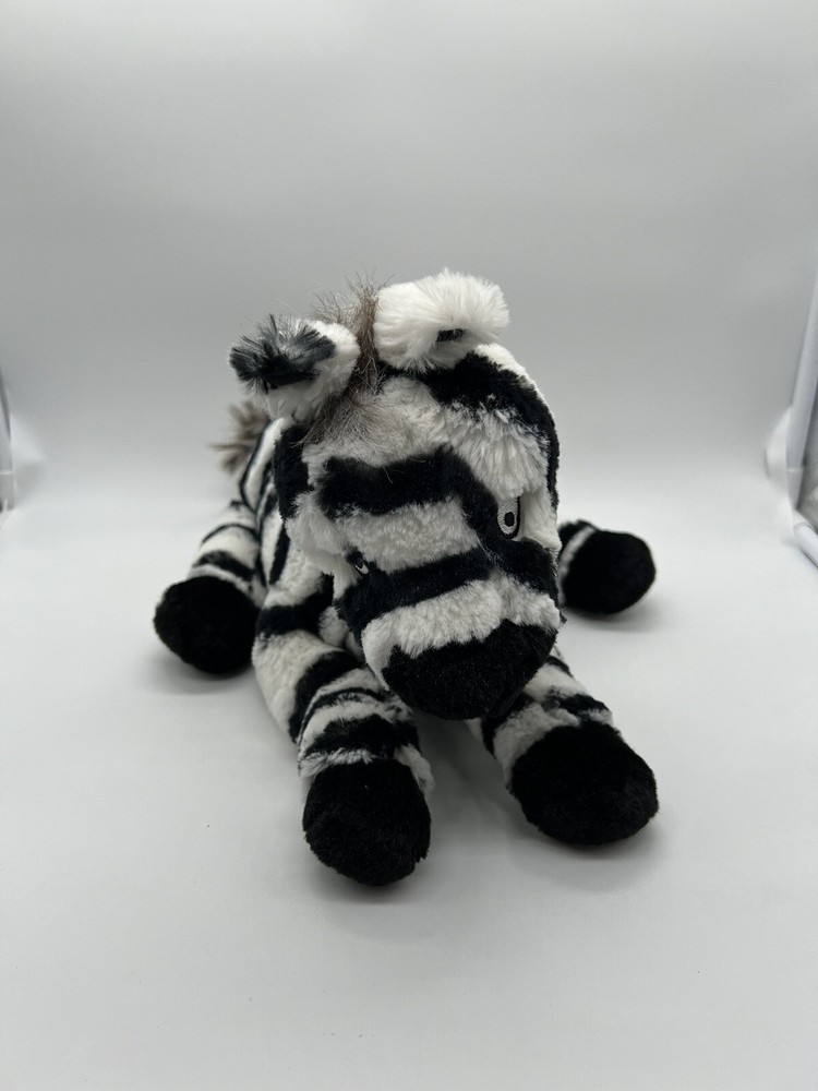 Soft Zebra Plush 12