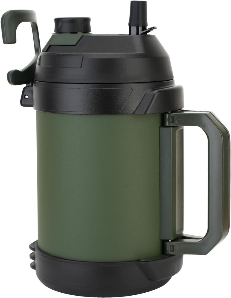 Gallon Jug, 128Oz Large Insulated Stainless Steel Sports Water Jug, Large Triple