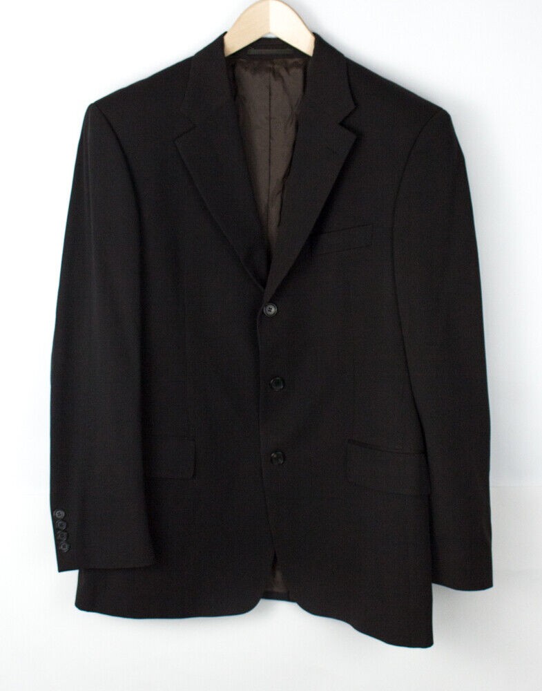 HUGO BOSS Men Angelico/Parma Wool Blazer Jacket Size L (26 - 52)