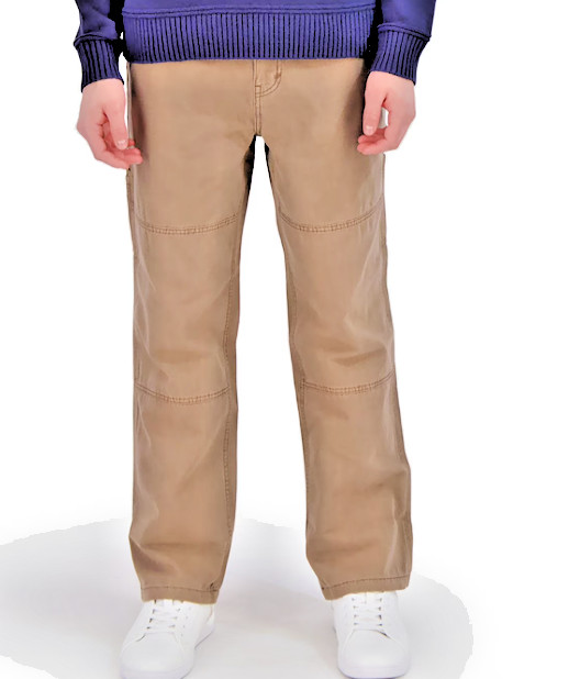 Pants Brown Carpenter Canvas Stright Leg Men's L 36 X 31 By Aero MSRP 59.95