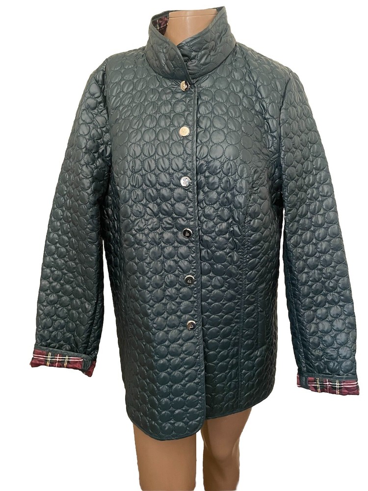 Dennis Basso Water Resistant Quilted Jacket