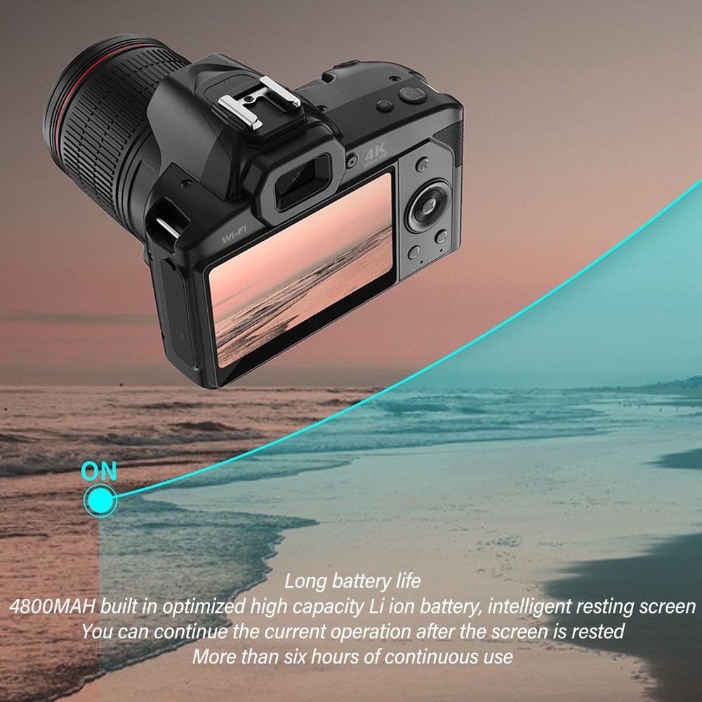 4K 64MP High Resolution Digital Camera For Photography Video NIC