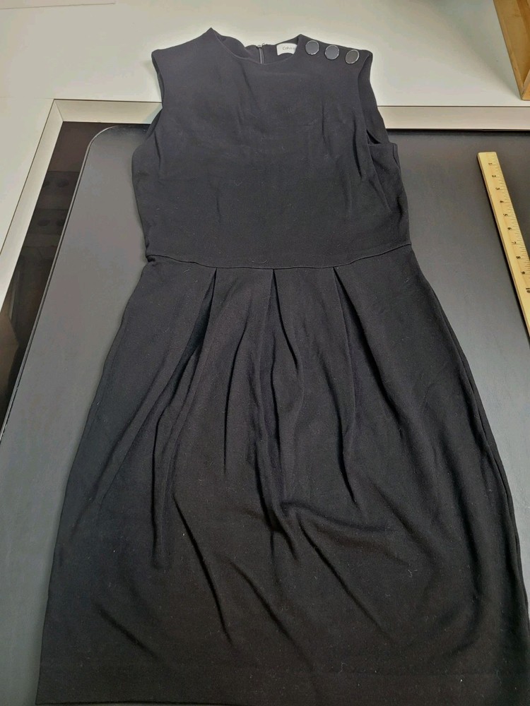 Calvin Klein Black Sheath Dress - Size 4