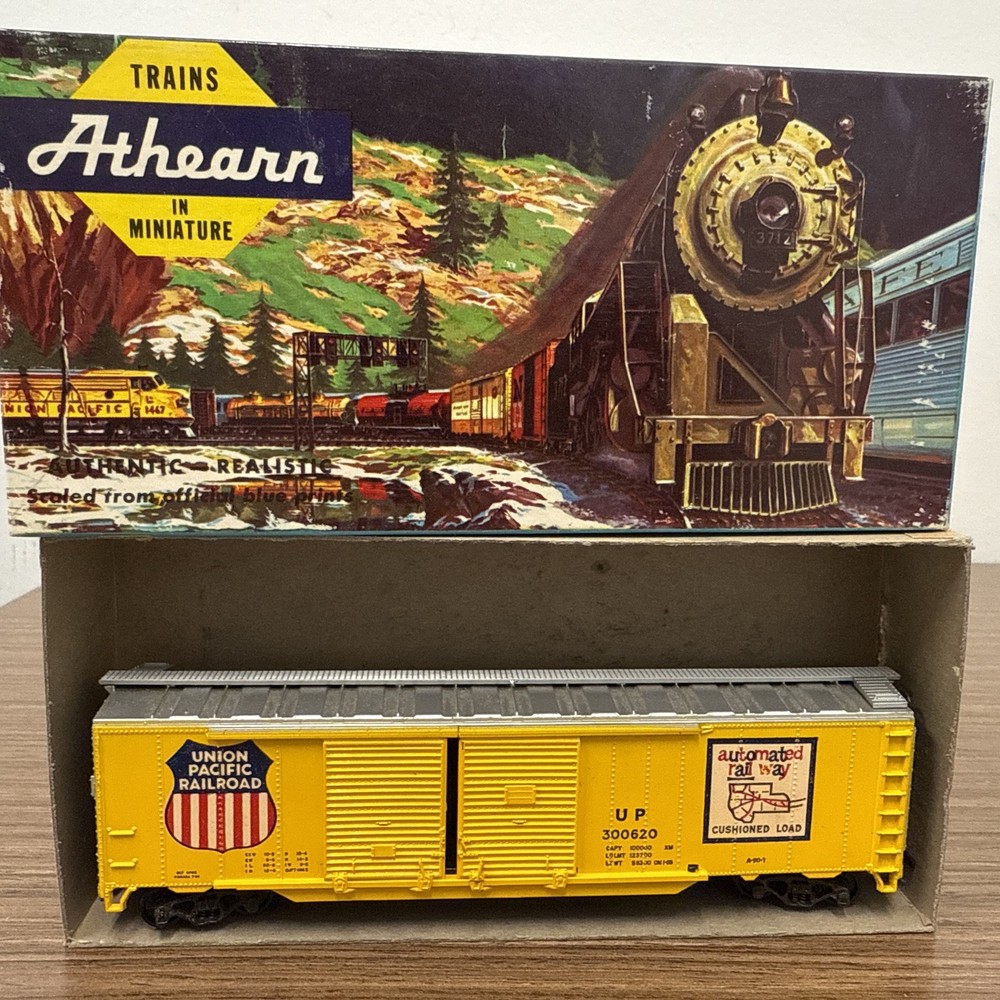 Ho Athearn 1966 40 Ft Hi Cube Box Car Kit Union Pacific Up 518109