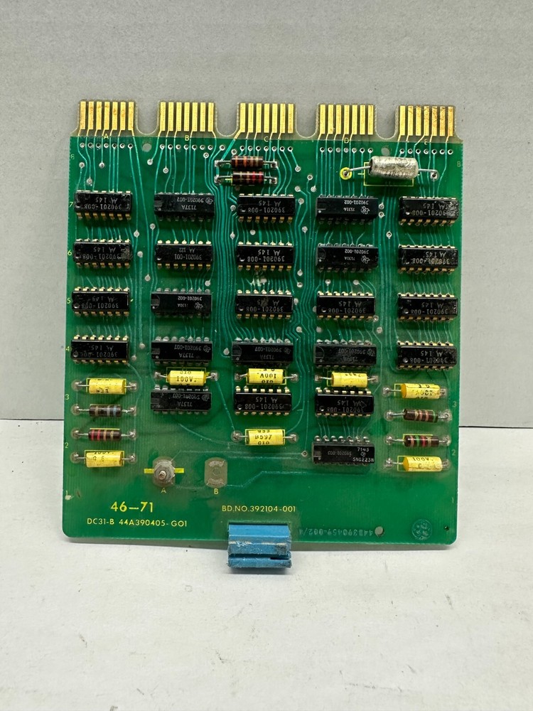 GE General Electric 44B390459-002/4 Circuit Board No. 392104-001