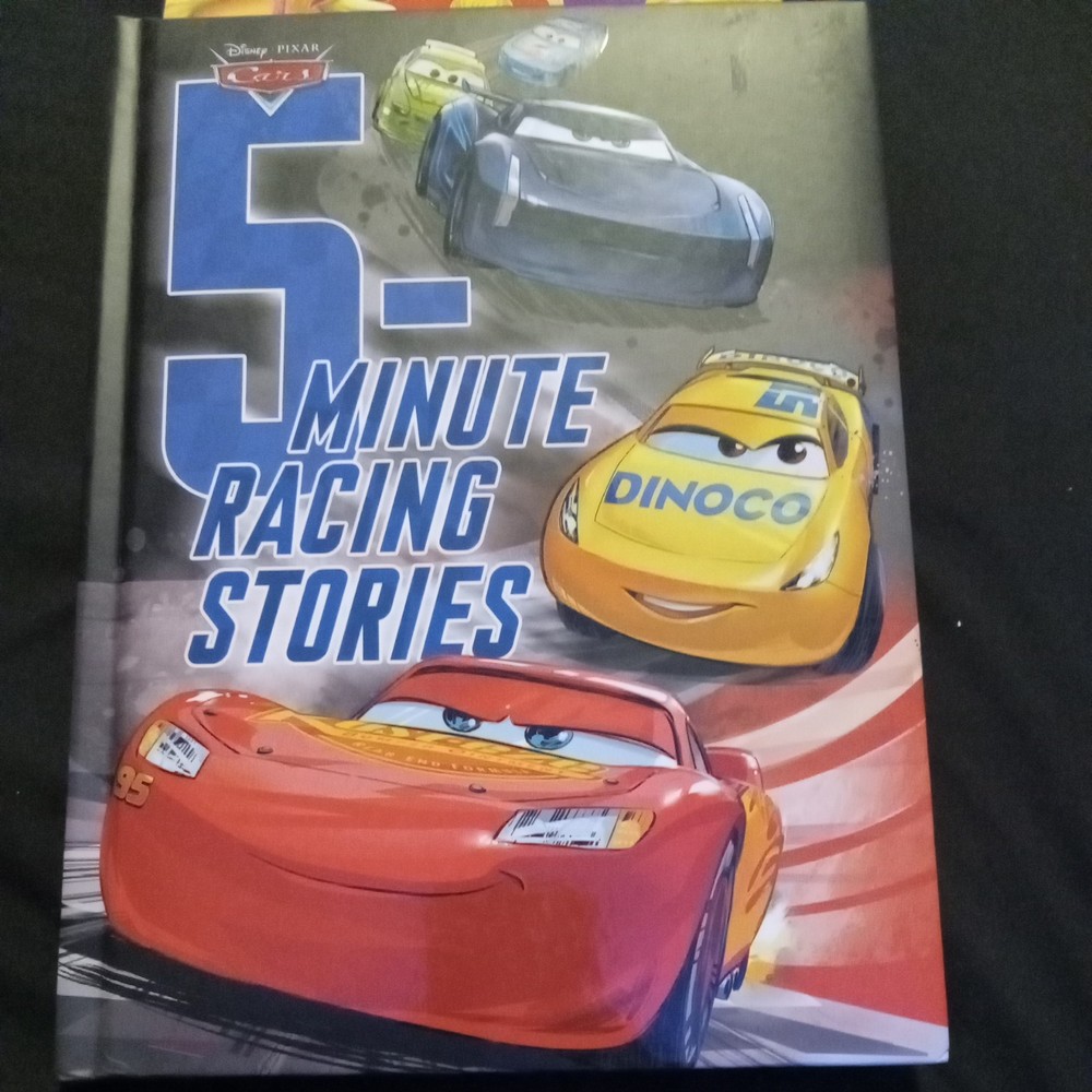 5-Minute Racing Stories Disney Pixar Cars 12 Tales Padded Hardcover