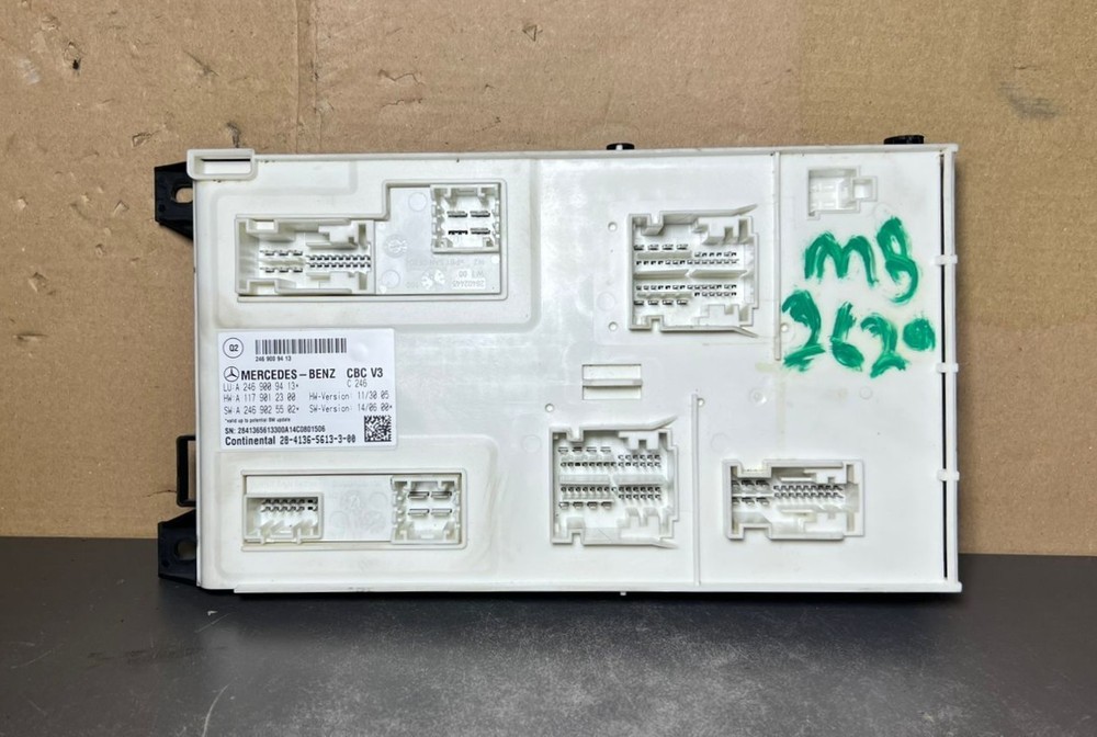 Mercedes-Benz W246 CLA B-Class Front SAM Control Module Unit A246 9009413 OEM