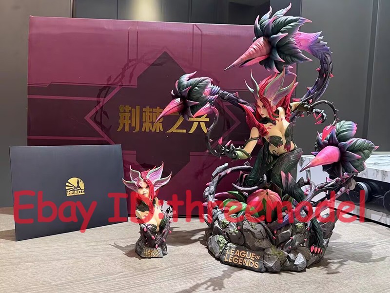 Infinity Studio ＆ League Of Legends 1/4 Rise Of The Thorns Zyra Statue In Stock
