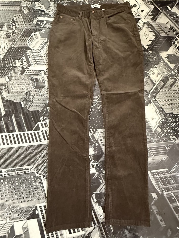 Taylor Stitch | Democratic All Day Pant in Cypress Cord | 32 | MSRP $98