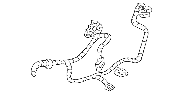 Genuine GM Harness Assembly-Front S/D Dr Wrg 25707244